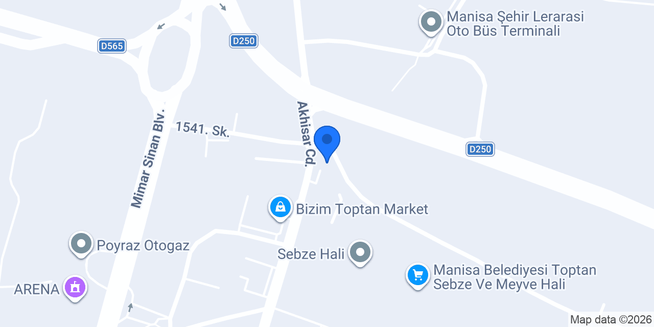Apamak Dış Ticaret Depo konumu