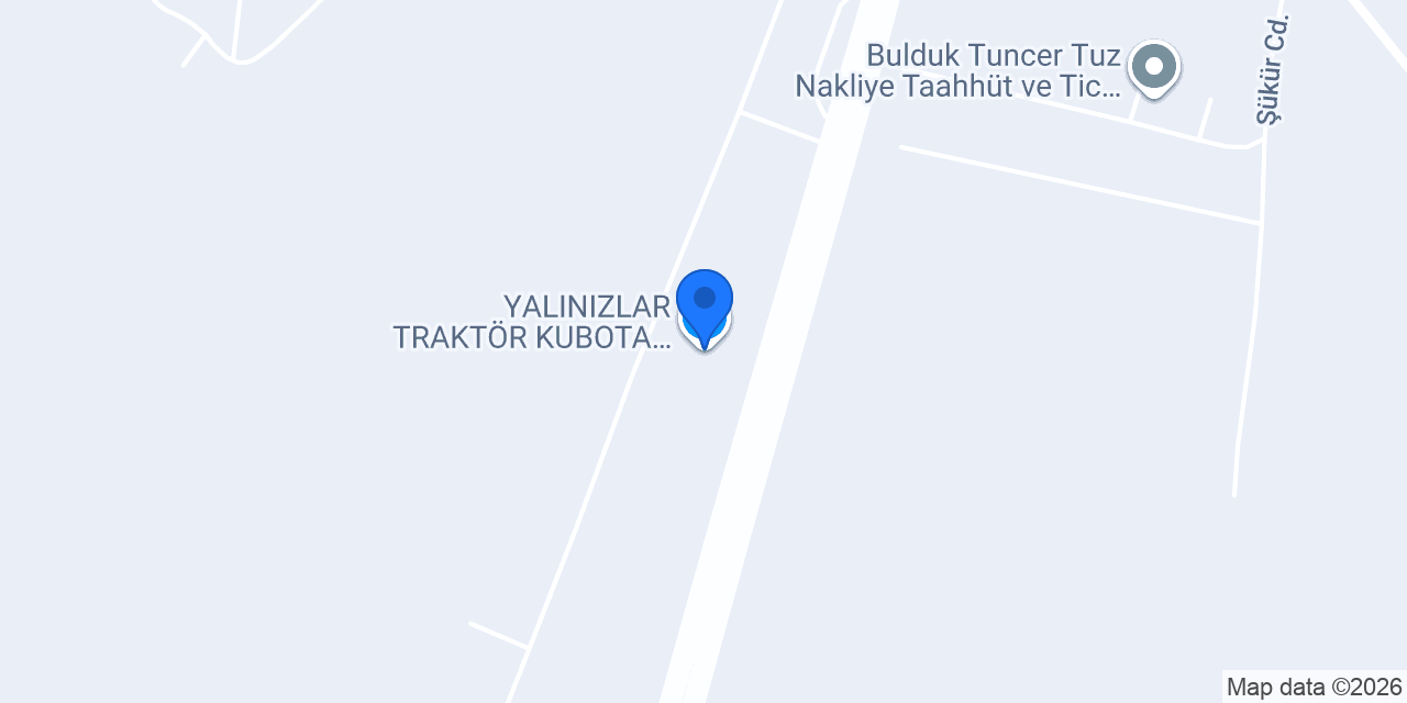 YALINIZLAR TRAKTÖR KUBOTA TRAKTÖR YETKİLİ BAYİİ konumu