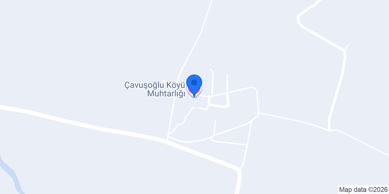 Çavuşoğlu Köyü Muhtarlığı konumu