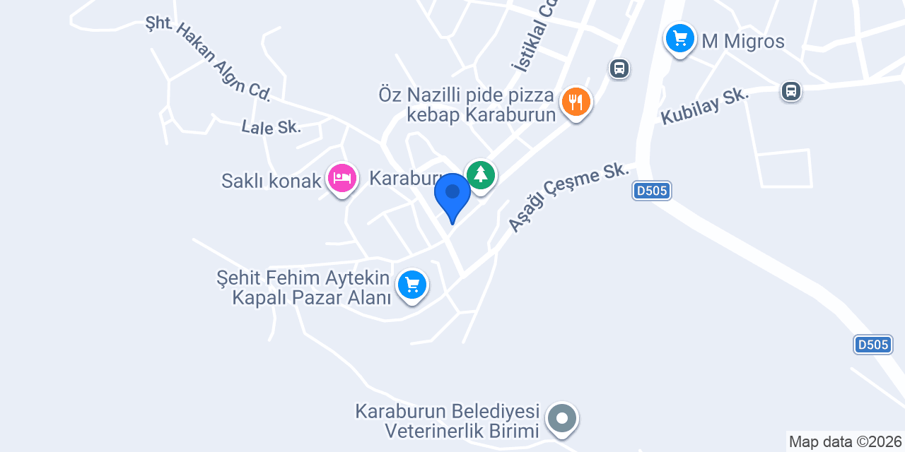 Kasap Burak konumu