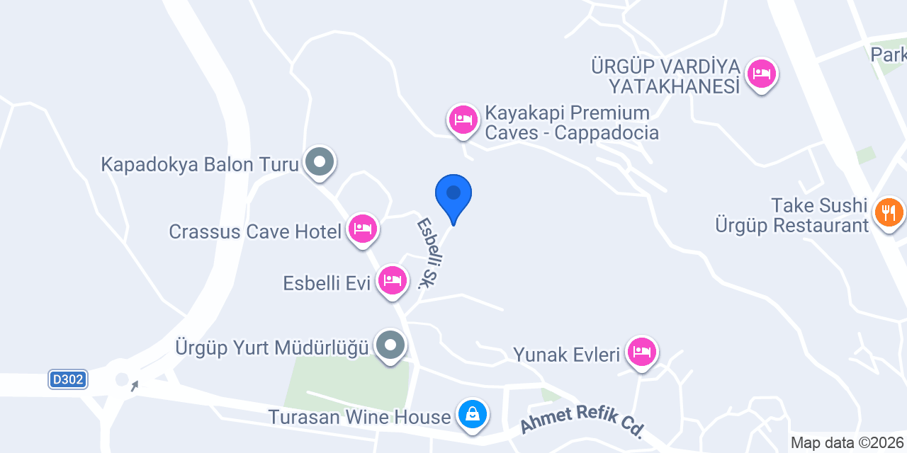 Elkep Evi Hotel konumu