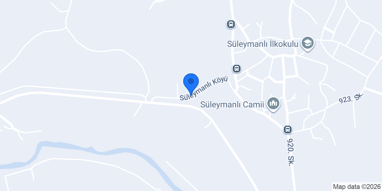 Süleymanlı İlkokulu konumu