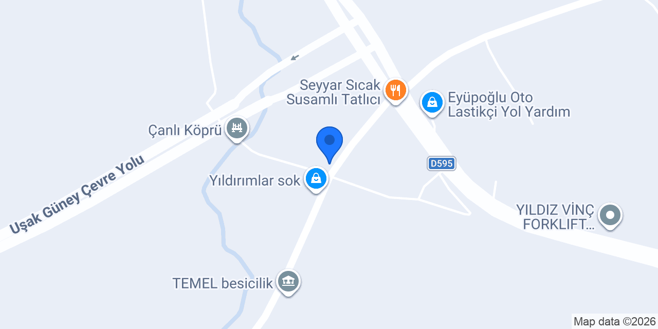 Banaz Efe Palet konumu