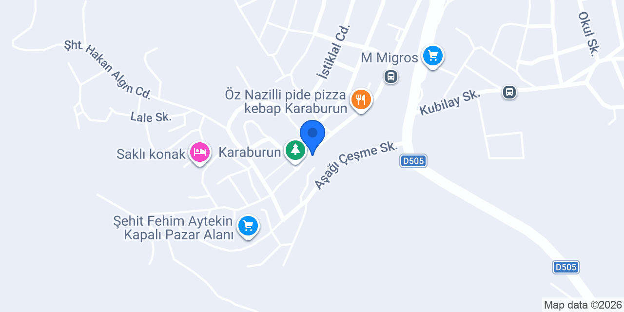 Karaburun Hizmet konumu