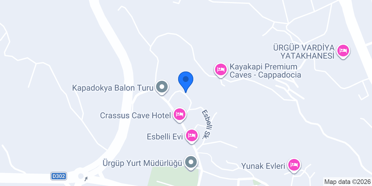 4 Oda Cave House konumu