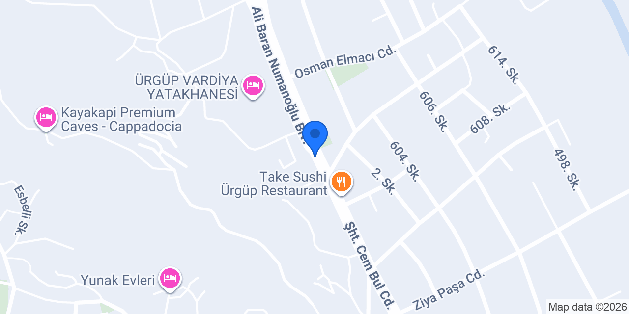 Pamukkale Fırın konumu
