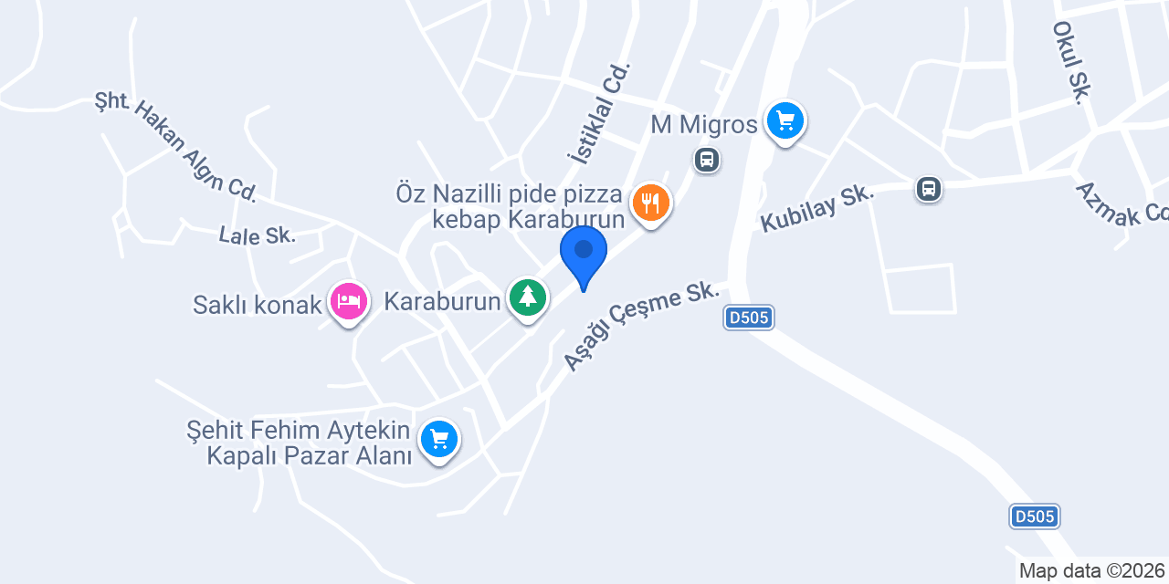 ELMAS ELEKTRİK karaburun konumu
