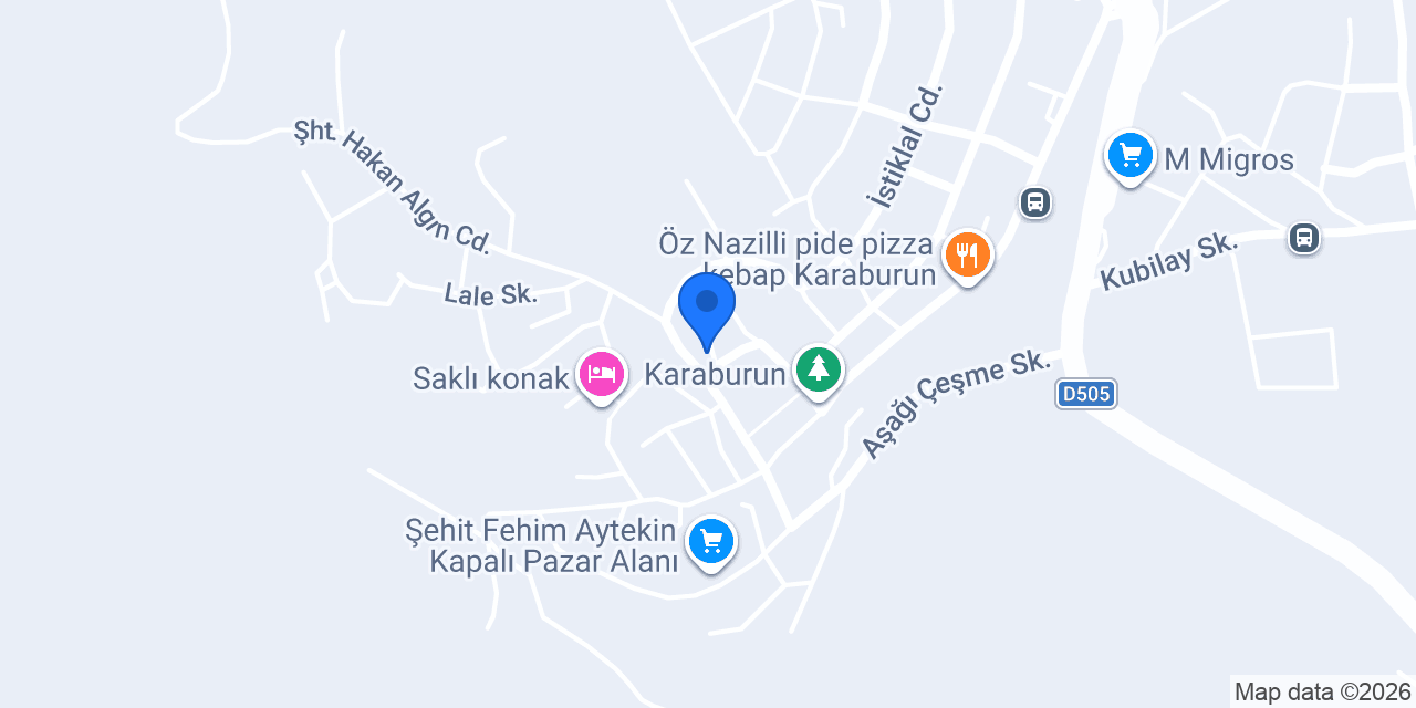 Karaburun Bazaar konumu
