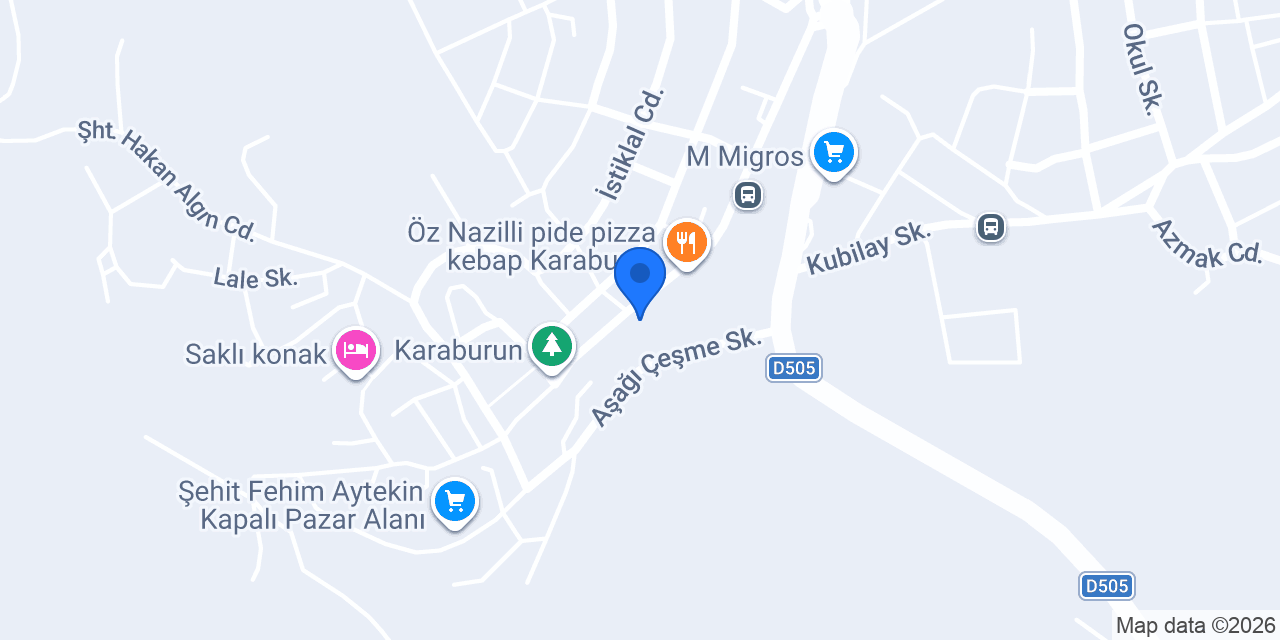 Ege Emlak Karaburun konumu