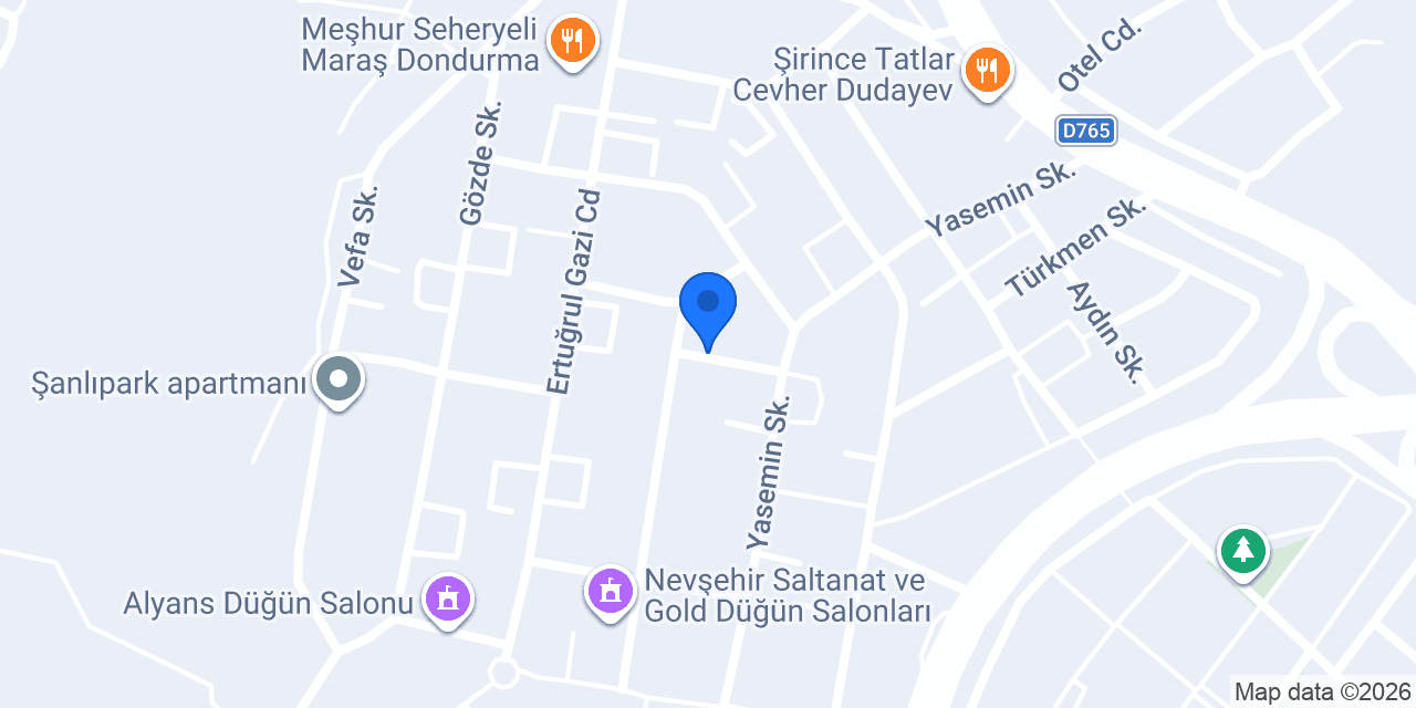 Şehzade döner eras konumu