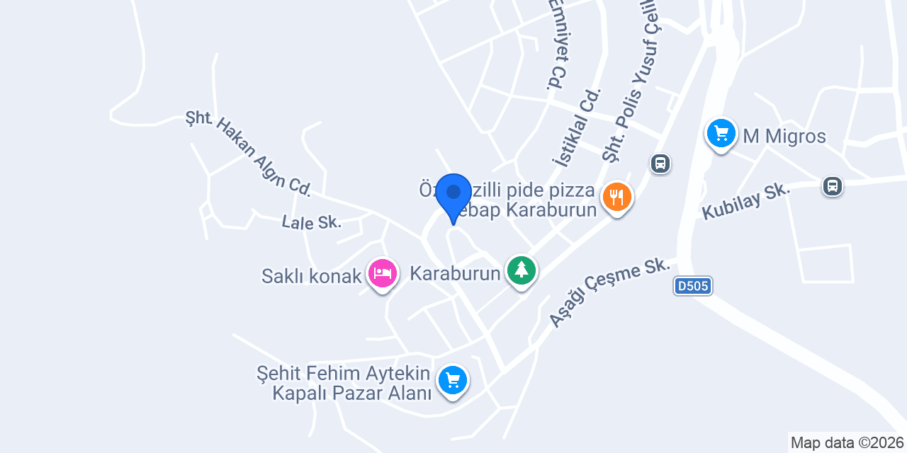 GÜRKAN KAHRAMANLI UNLU MAM.GIDA SAN.TİC.LTD..ŞTİ konumu