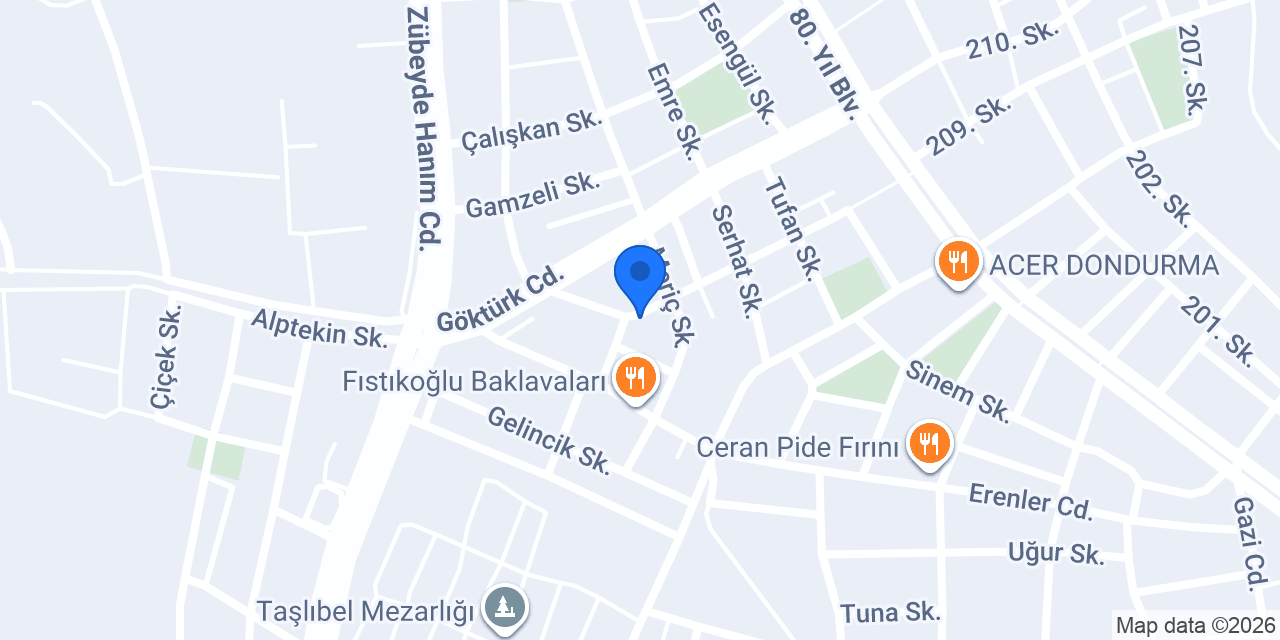 Kuaför yaşar konumu