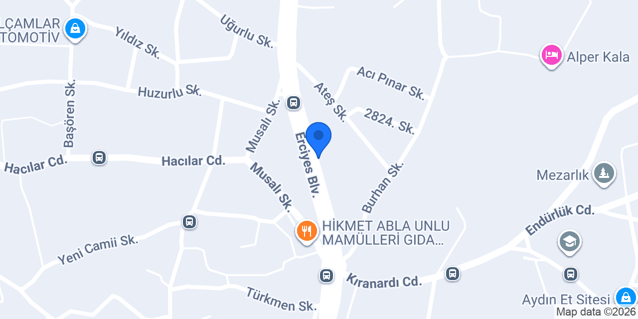 Lalezar inşaat malzemeleri konumu