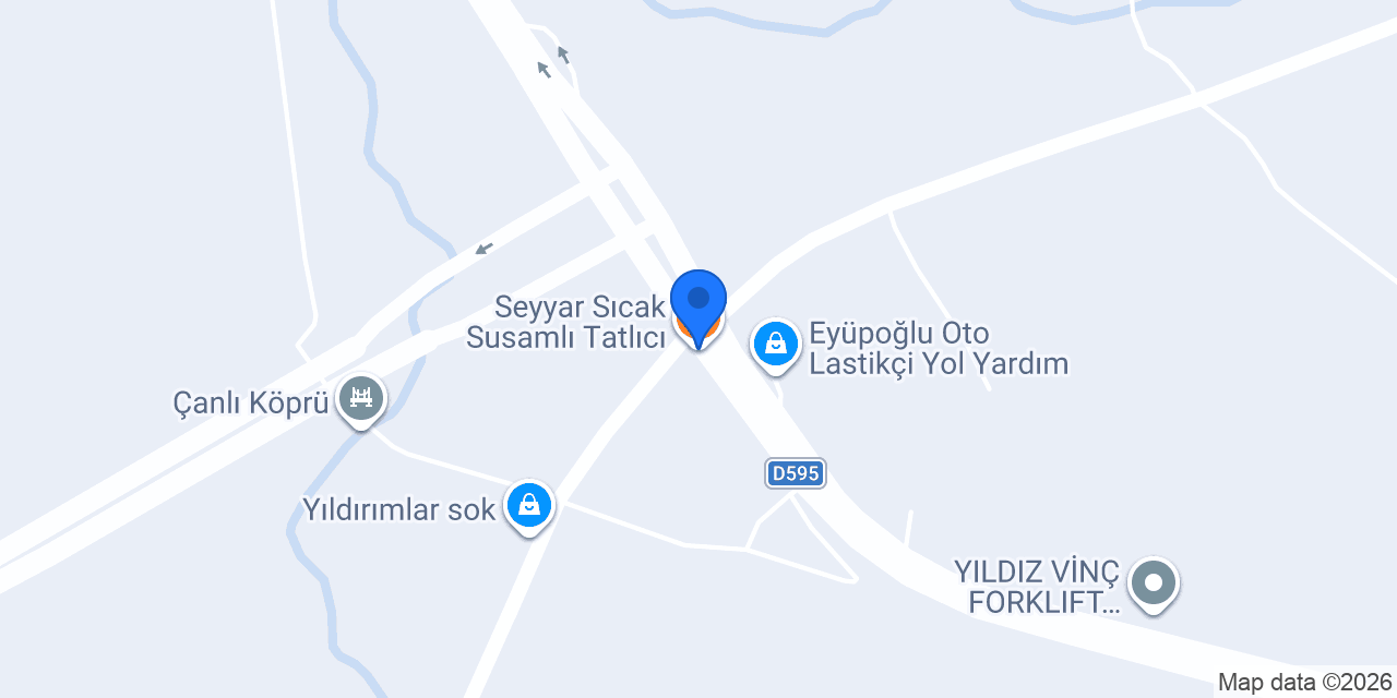 Seyyar Sıcak Susamlı Tatlıcı konumu