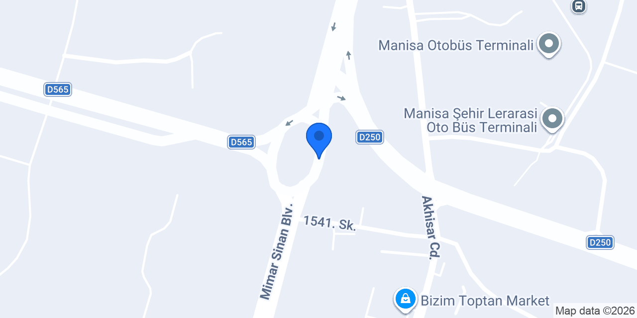 Otogar Manisa taksi konumu