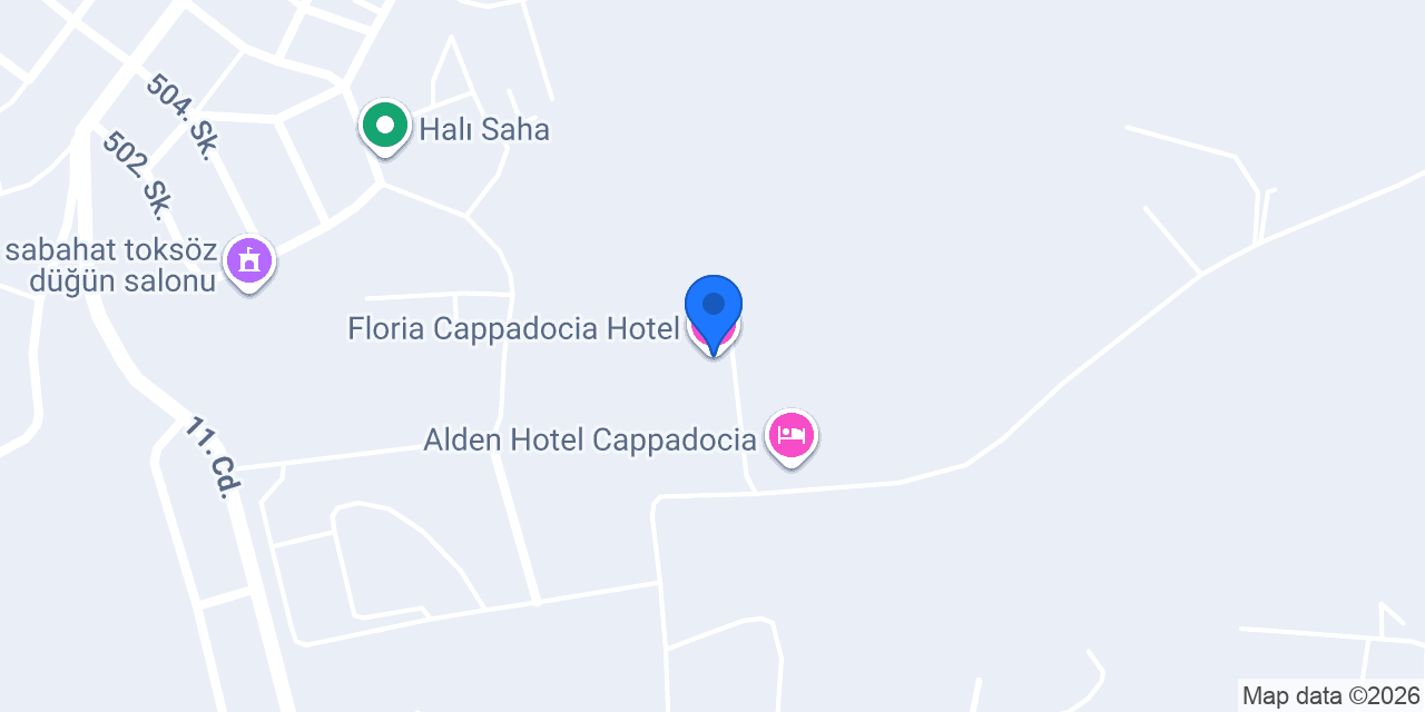 Floria Cappadocia Hotel konumu