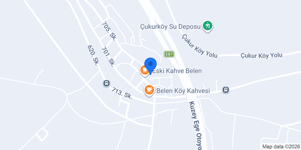 Belen Camii konumu