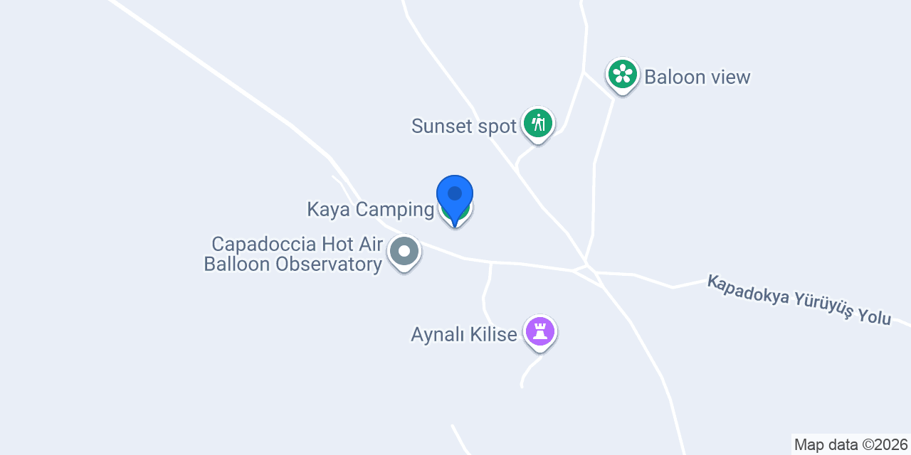 Kaya Camping konumu