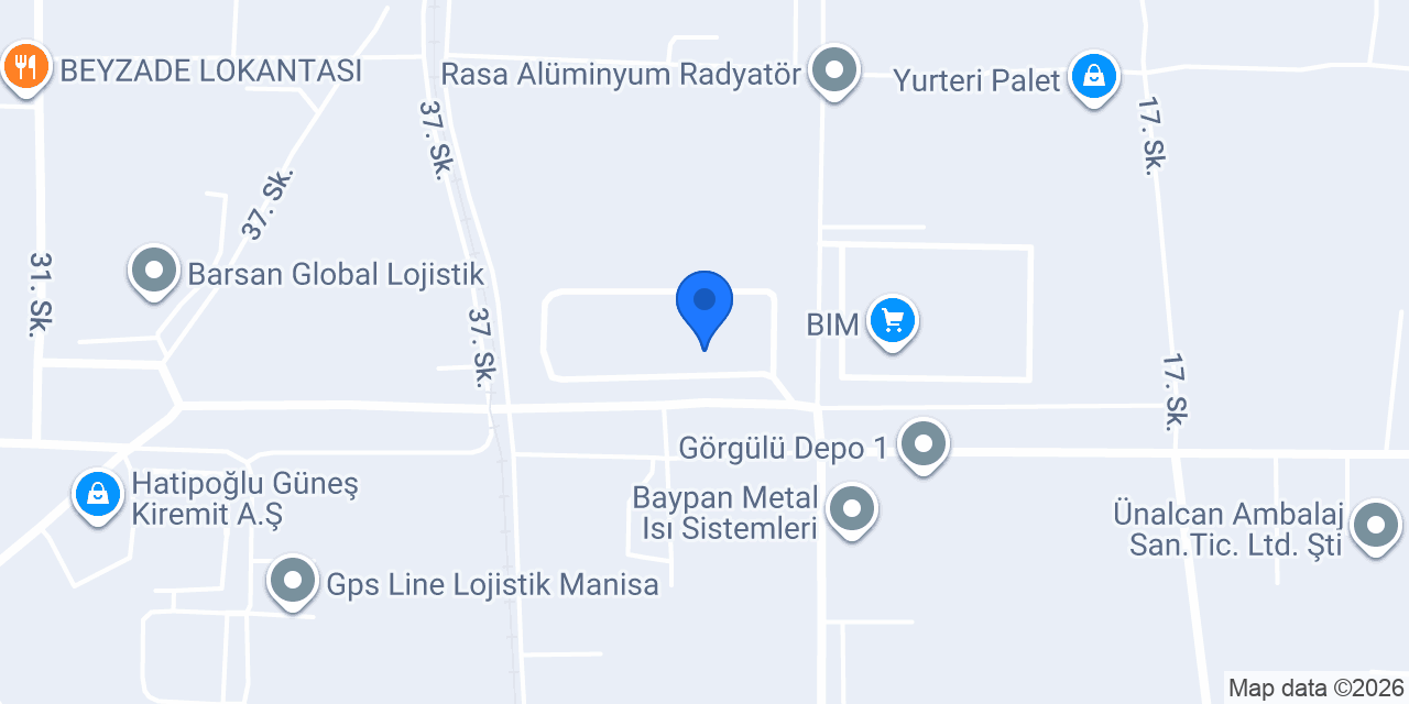 Johnson Controls Manisa Factory konumu