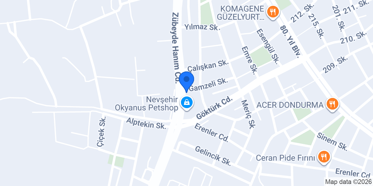 Arısoy Meram Mobilya konumu