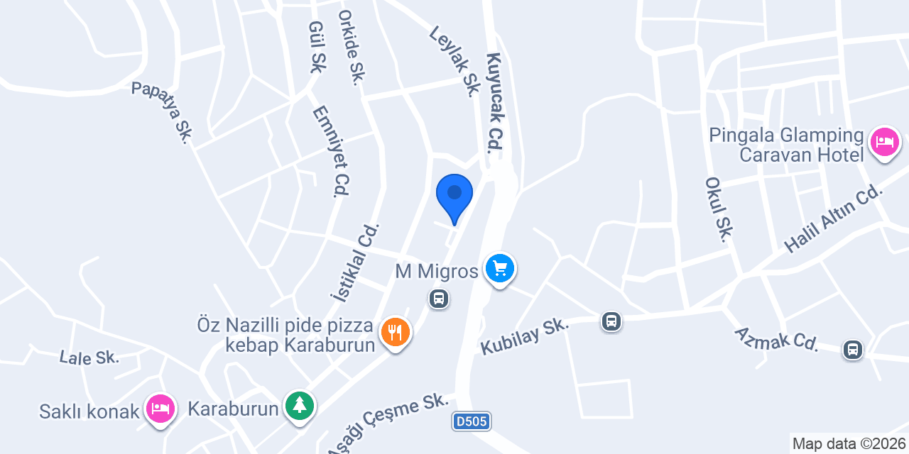 Citi Rent A Car konumu