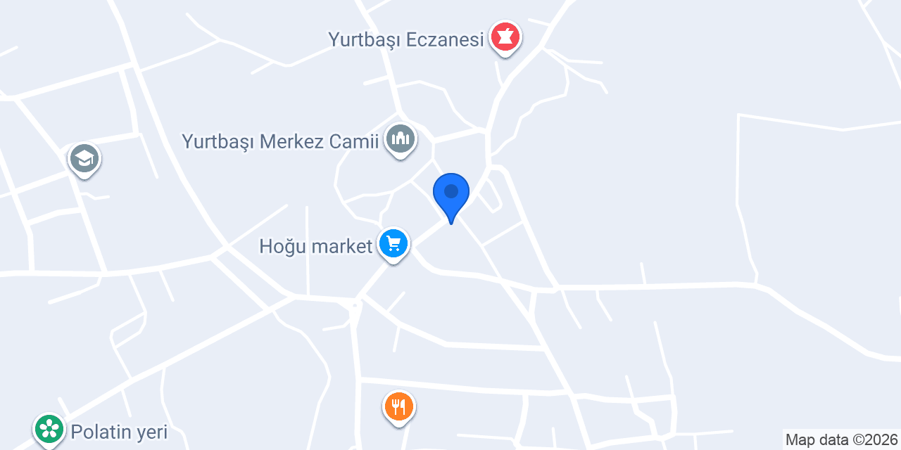 Ptt-yurtbaşı Şubesi konumu