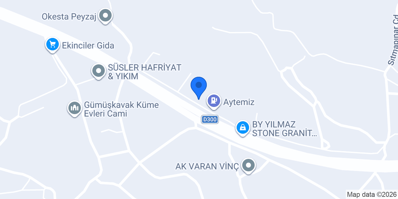 Öz Asya Peyzaj İnşaat konumu