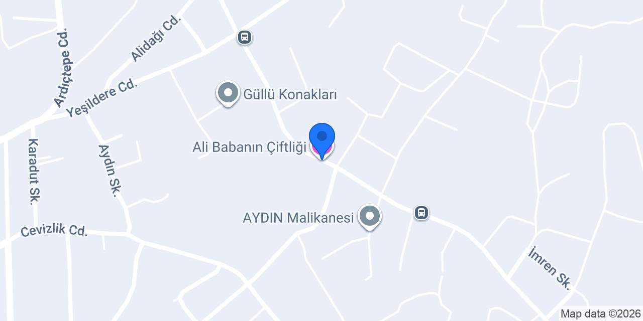 Ali Babanın Çiftliği konumu