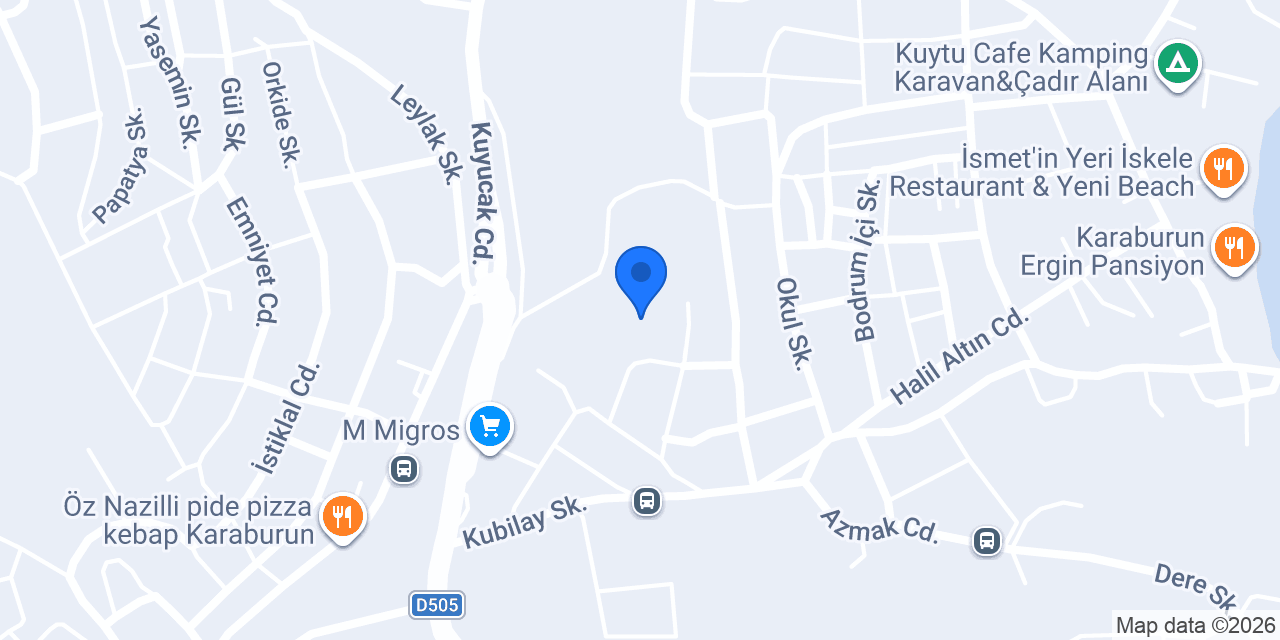 Karaburun İlkokulu konumu