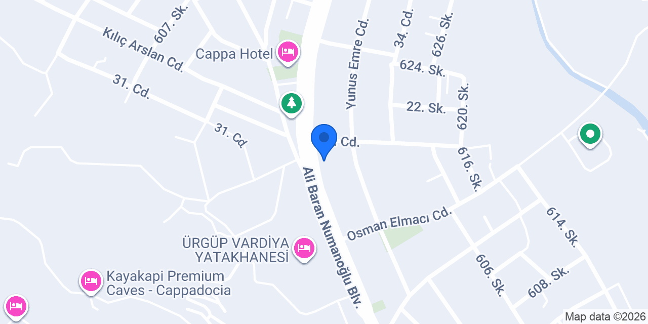 Frezya Çiçekçilik konumu