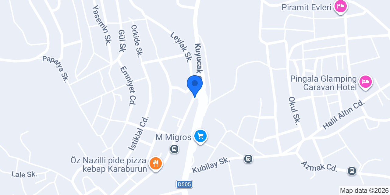 Karaburun İlçe Emniyet Müdürlüğü konumu
