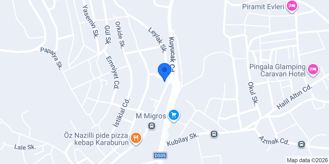Karaburun Halk Eğitimi Merkezi konumu