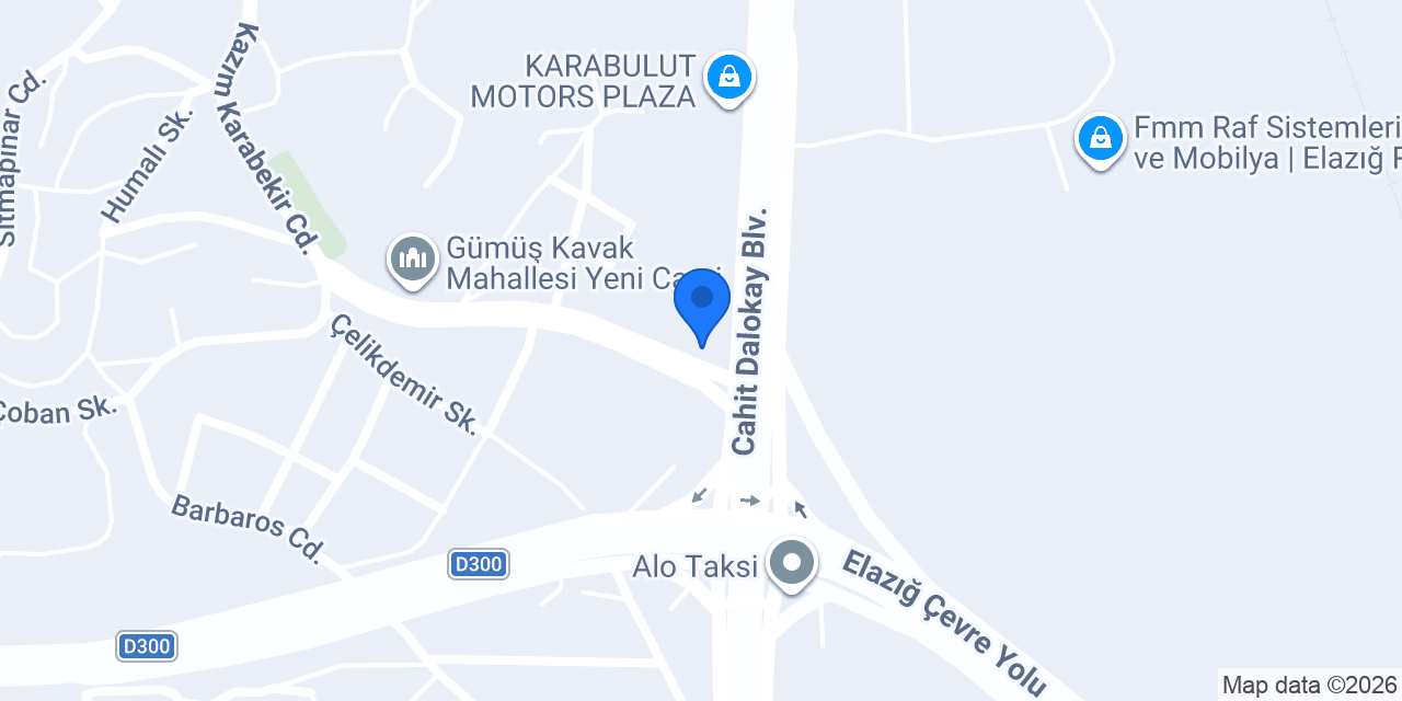 Bakırlar Mobilya konumu