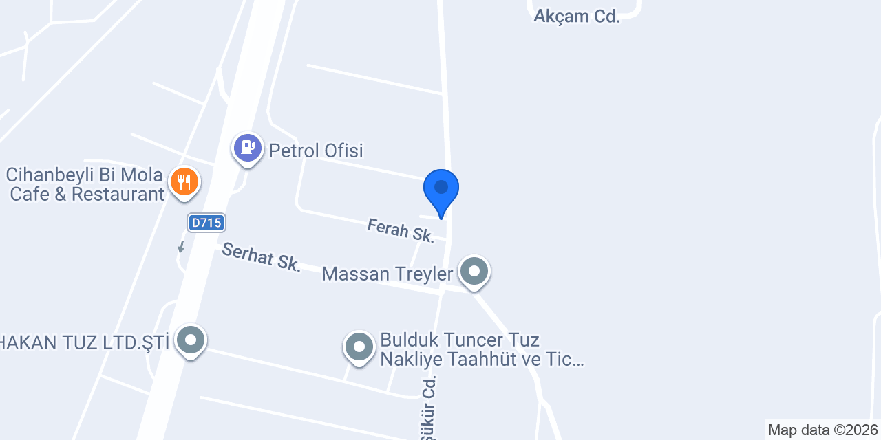 Konyalı Otopark Vinç & Platform konumu