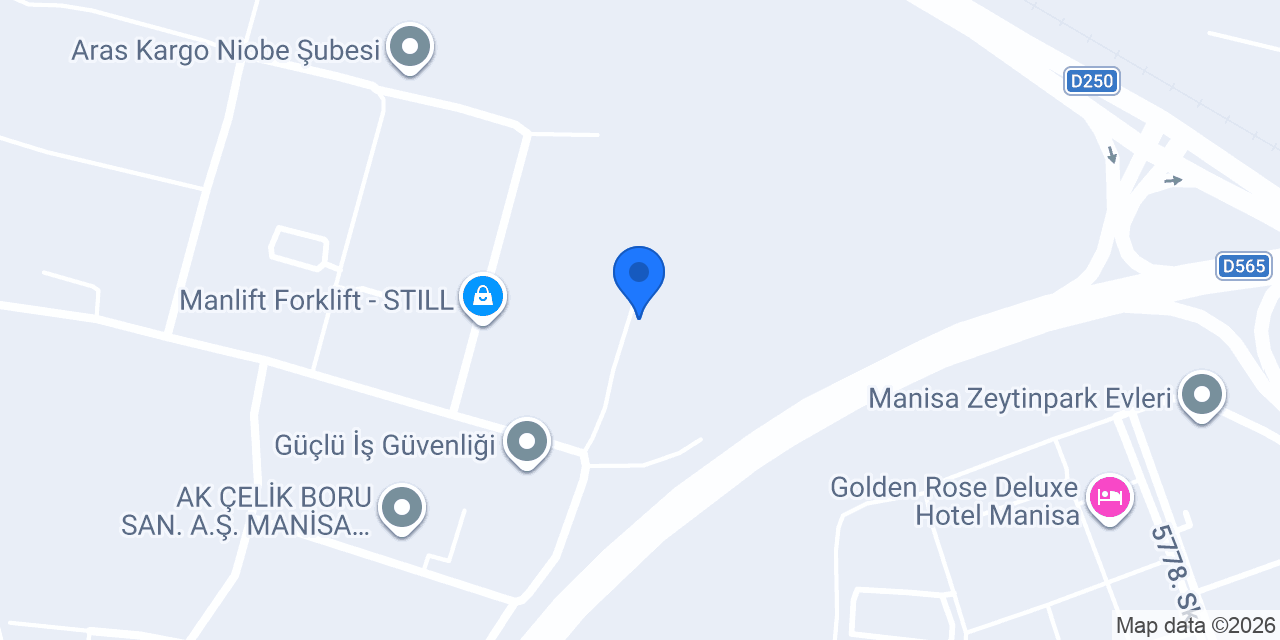 OSM Demir Çelik konumu