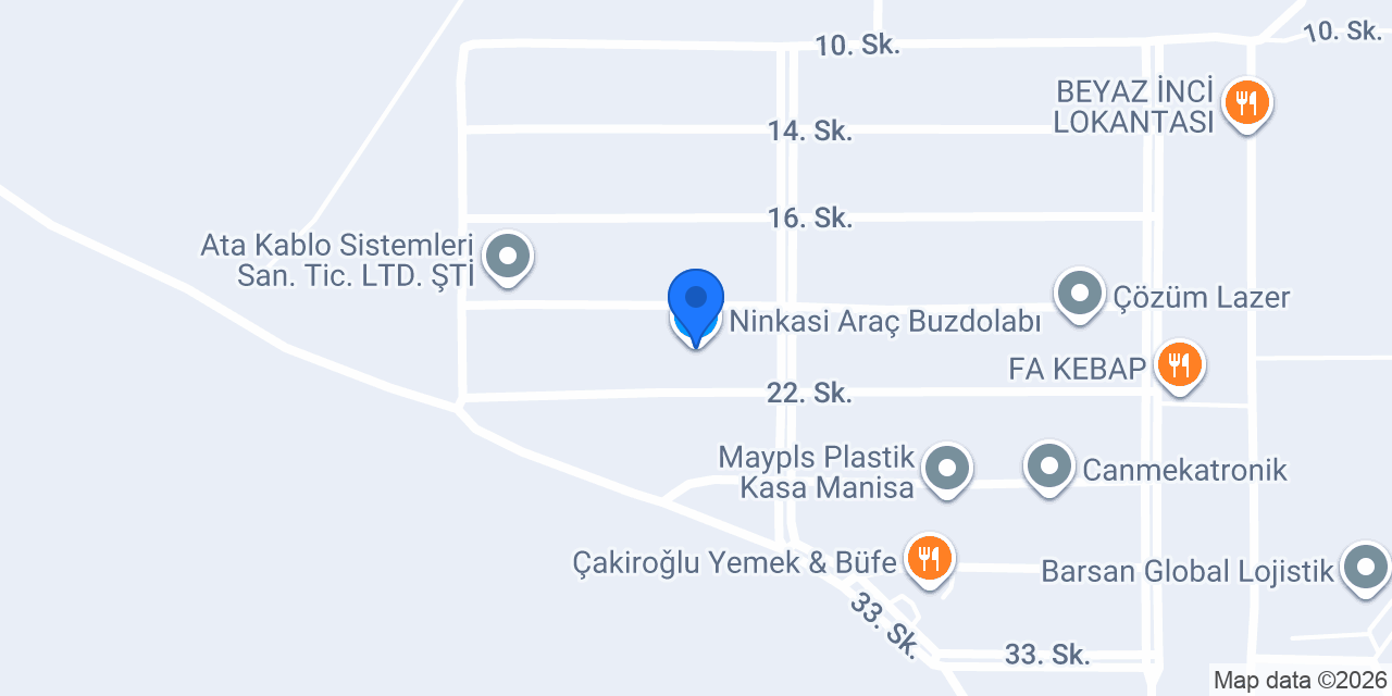 Deko Elektrikli Cihazlar Ltd. Şti. konumu
