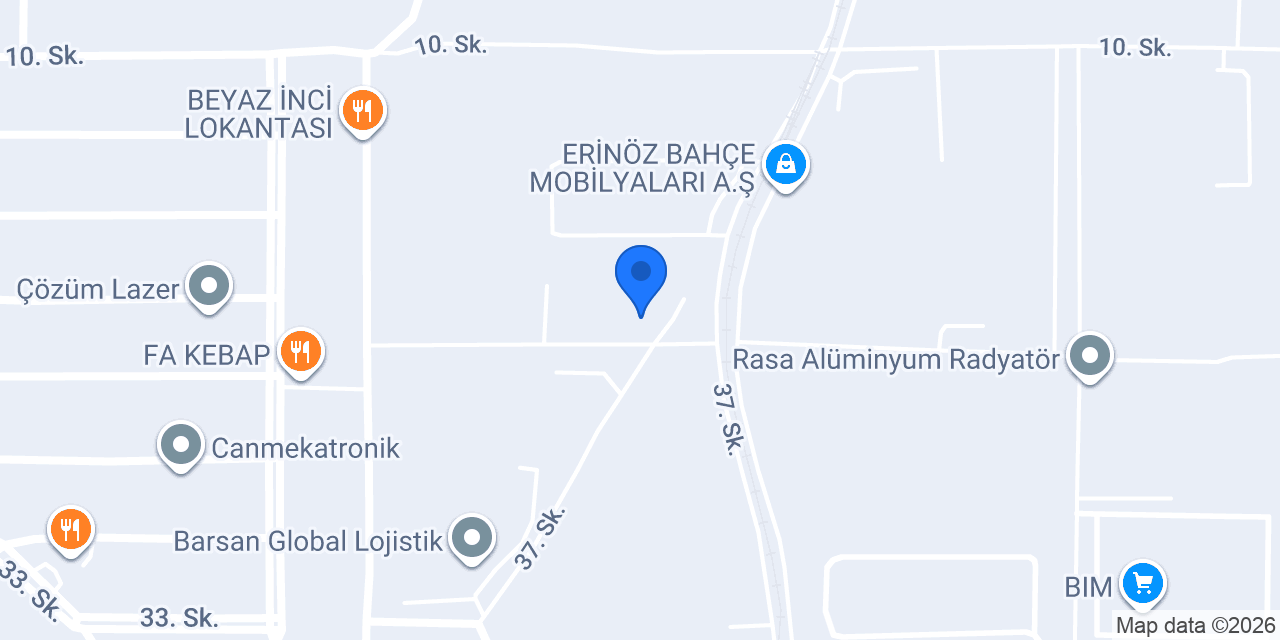 Tekpal Palet ve Orman Ürünleri konumu