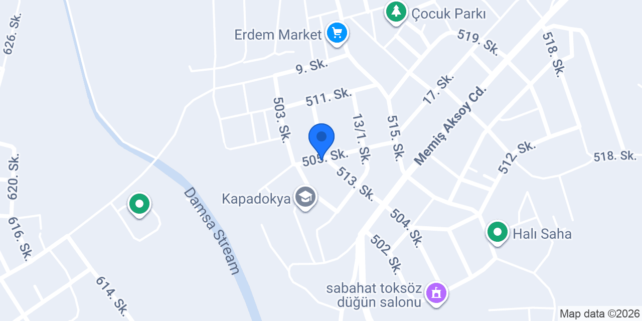 Gönül Bahçesi Özürlü Bakım Merkezi konumu