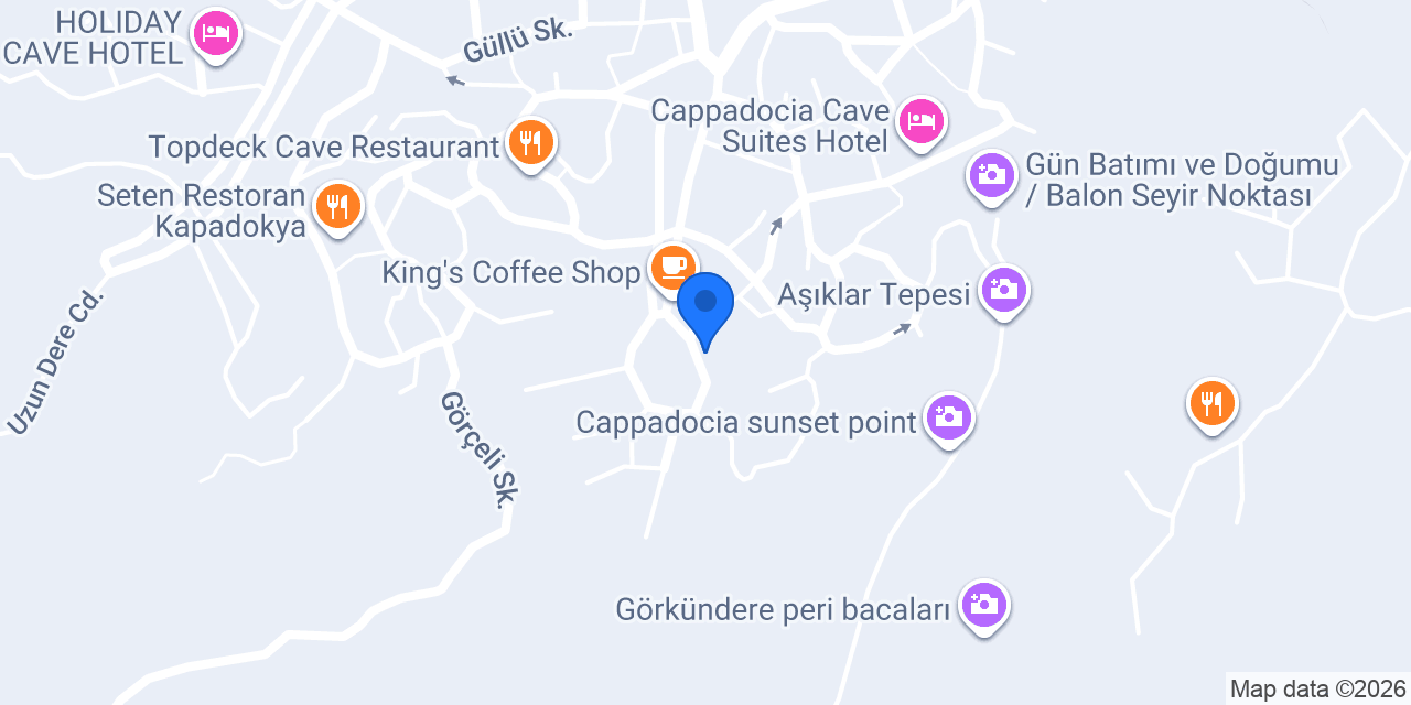 Cafe Şafak konumu