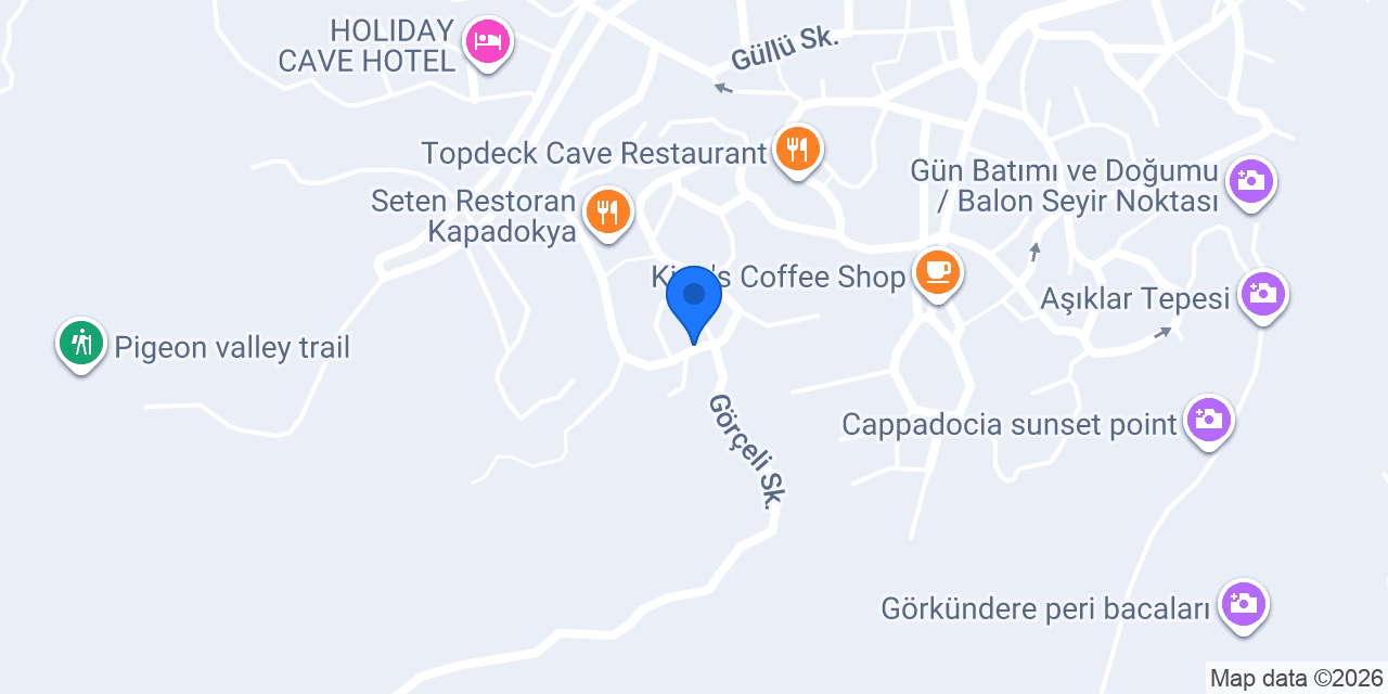 Salkım Cave House konumu