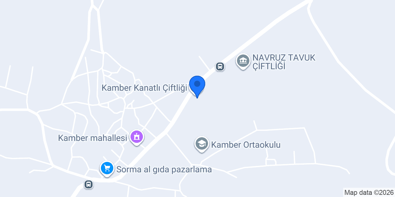 Kamber Kanatlı Çiftliği konumu