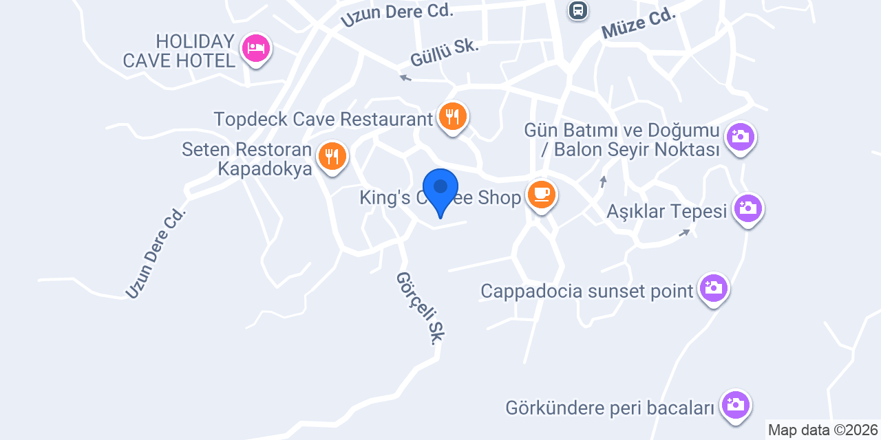 Maccan Cave Hotel konumu