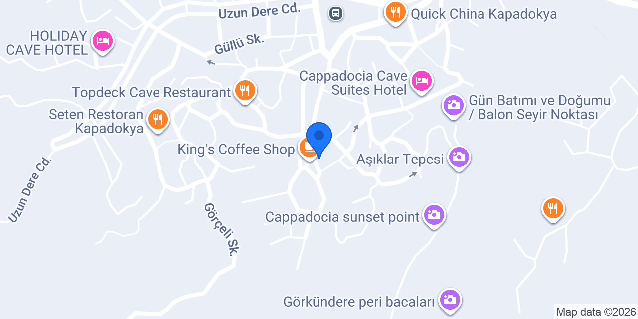 Timur inn Cappadocia konumu