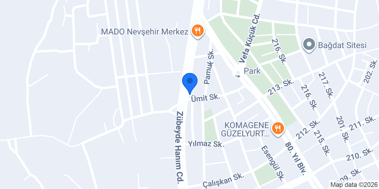 ERGÜLLER MOBİLYA konumu