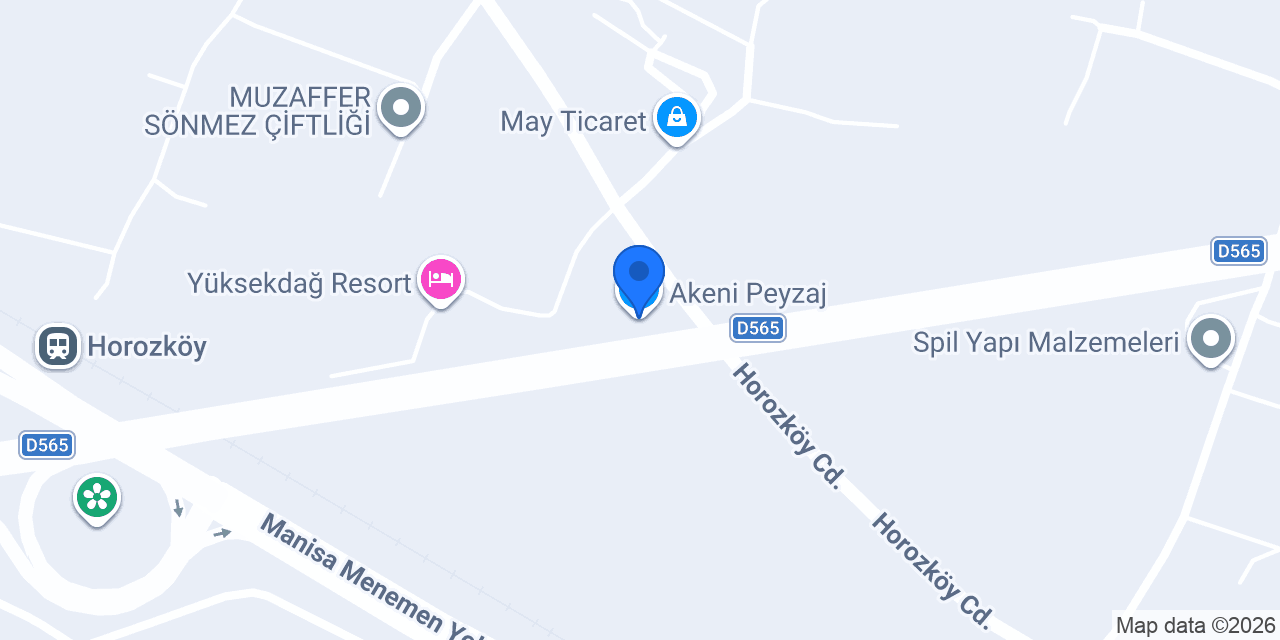 Akeni Peyzaj konumu