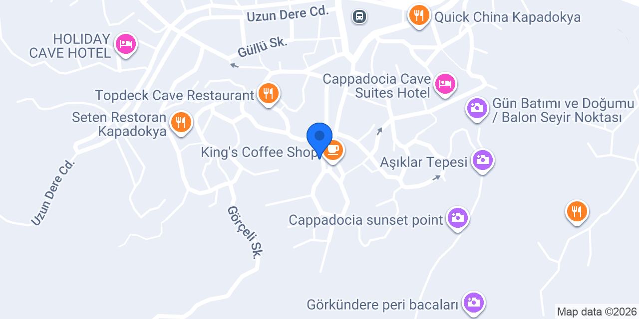 Adelya Cave Hotel konumu
