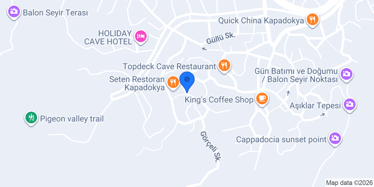 Mithra Cave Hotel konumu