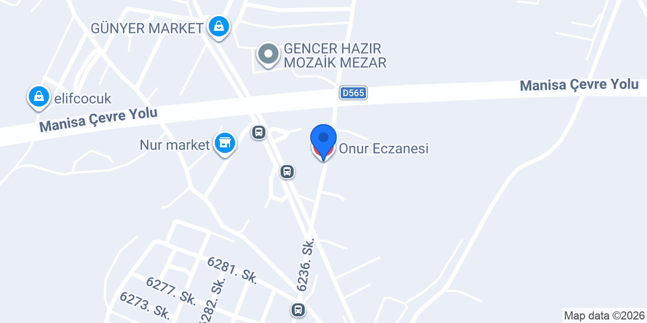 Onur Eczanesi konumu