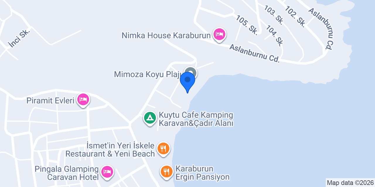 Casa Mimosa Restaurant konumu