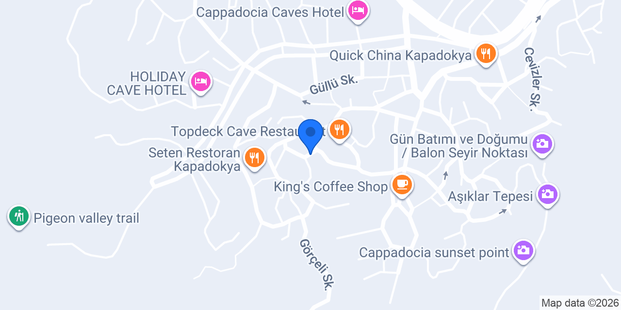 Century Cave Hotel konumu